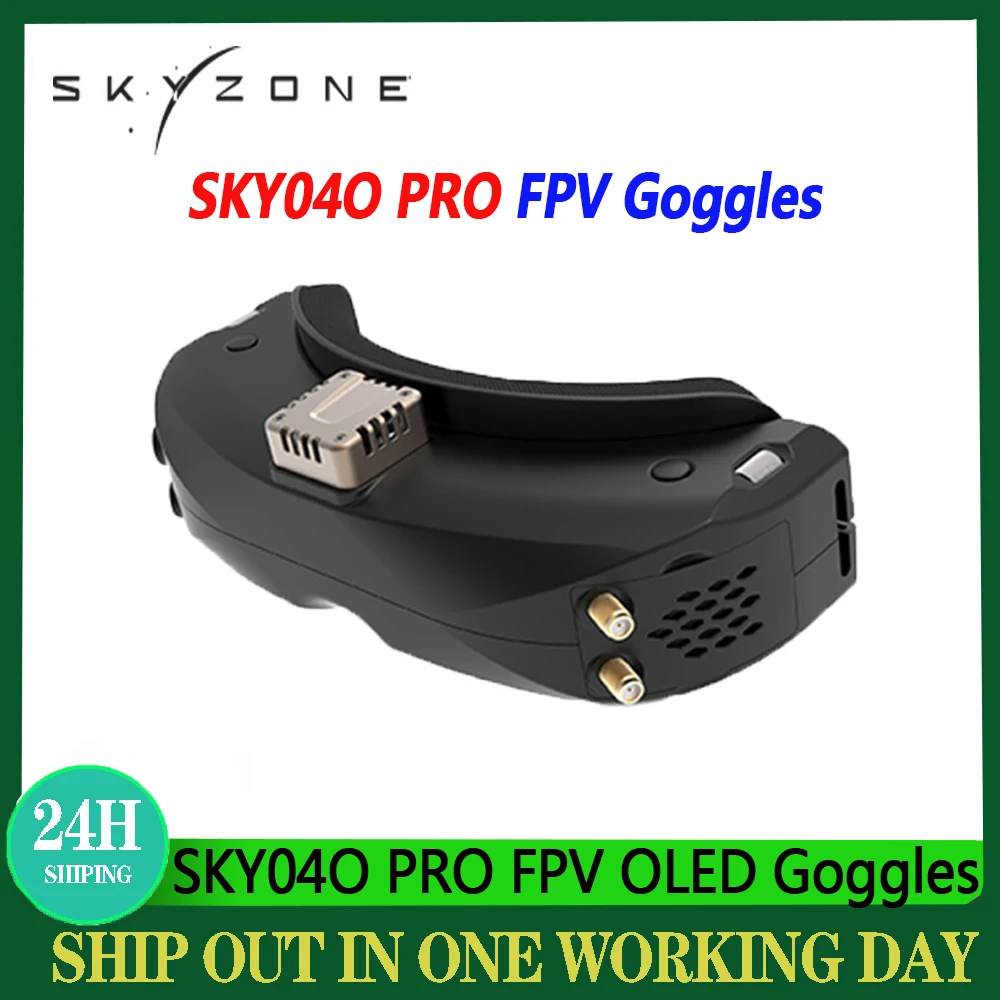 Skyzone แว่นตา FPV OLED SKY04O - Skyzone Sky04O Pro Fpv Goggles บทวิจารณ์และราคา
