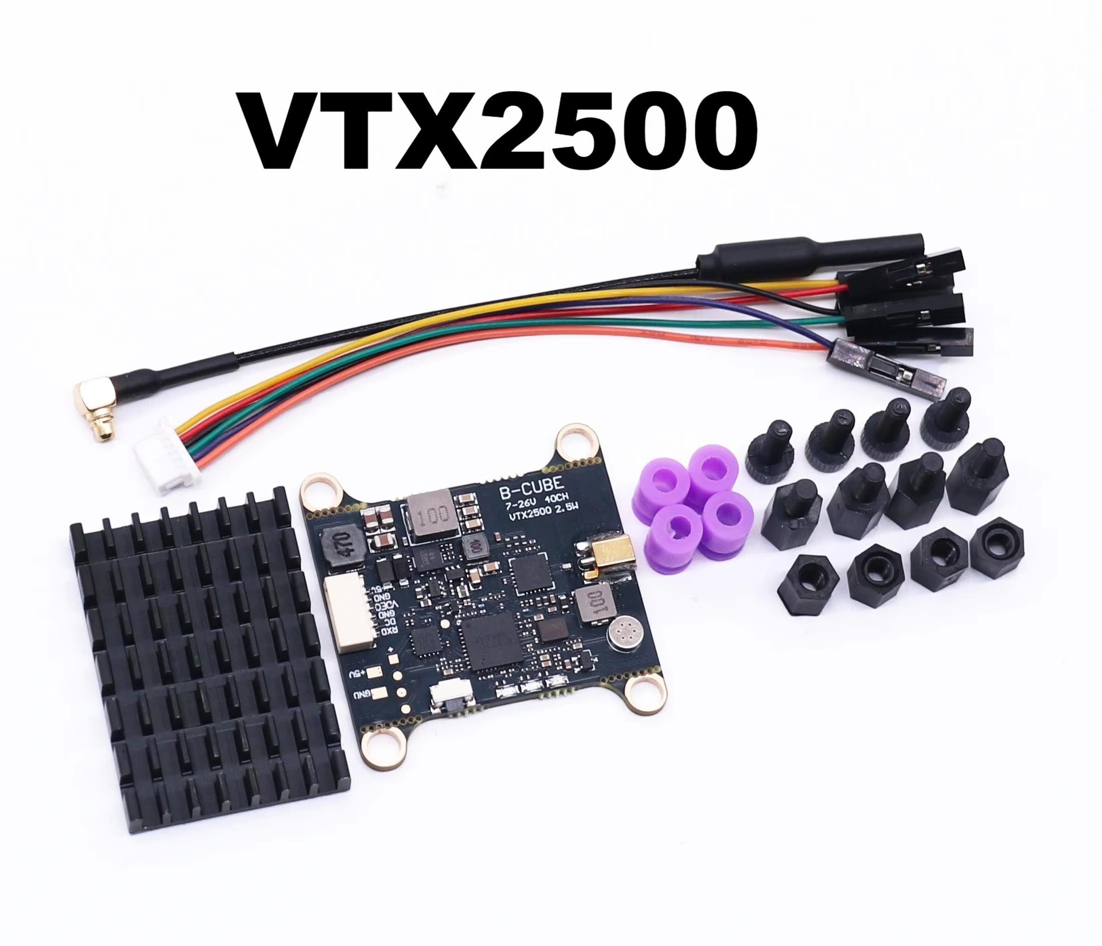 B-CUBE 5.8G VTX 800 1000 1600  - Geprc Rad Vtx 5.8G 2.5W บทวิจารณ์และราคา